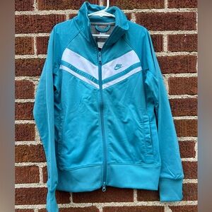 Vintage Y2K Nike Girls Zip Front Track Jacket Size Medium New With Tags
